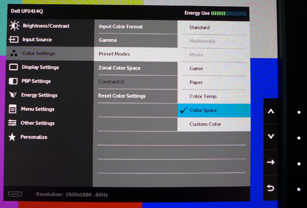 OSD Setup And Calibration Of Dell's UP2414Q - Dell UltraSharp 24 Ultra ...