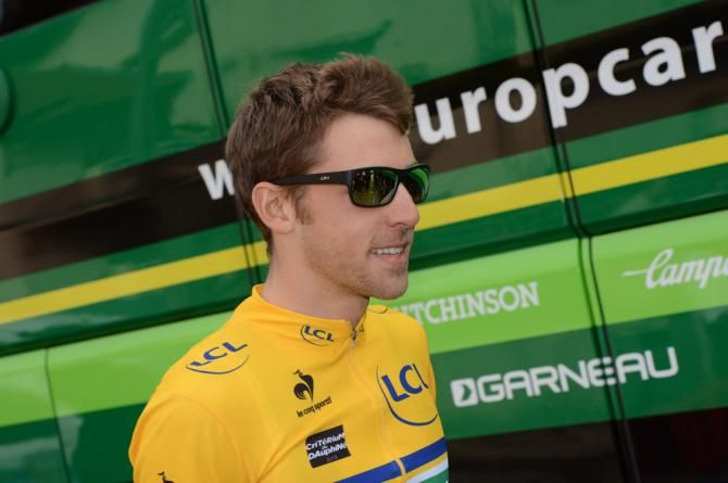 Crit&eacute;rium du Dauphin&eacute; leader David Veilleux (Europcar)