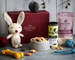 The Handmade Christmas Co. The Pampered Pooch Gift Box Christmas Hamper