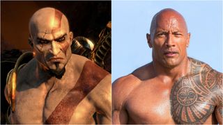 The Rock and Kratos