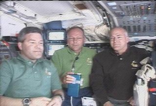 Shuttle Astronaut Feeling 'Very Fine' After Malady