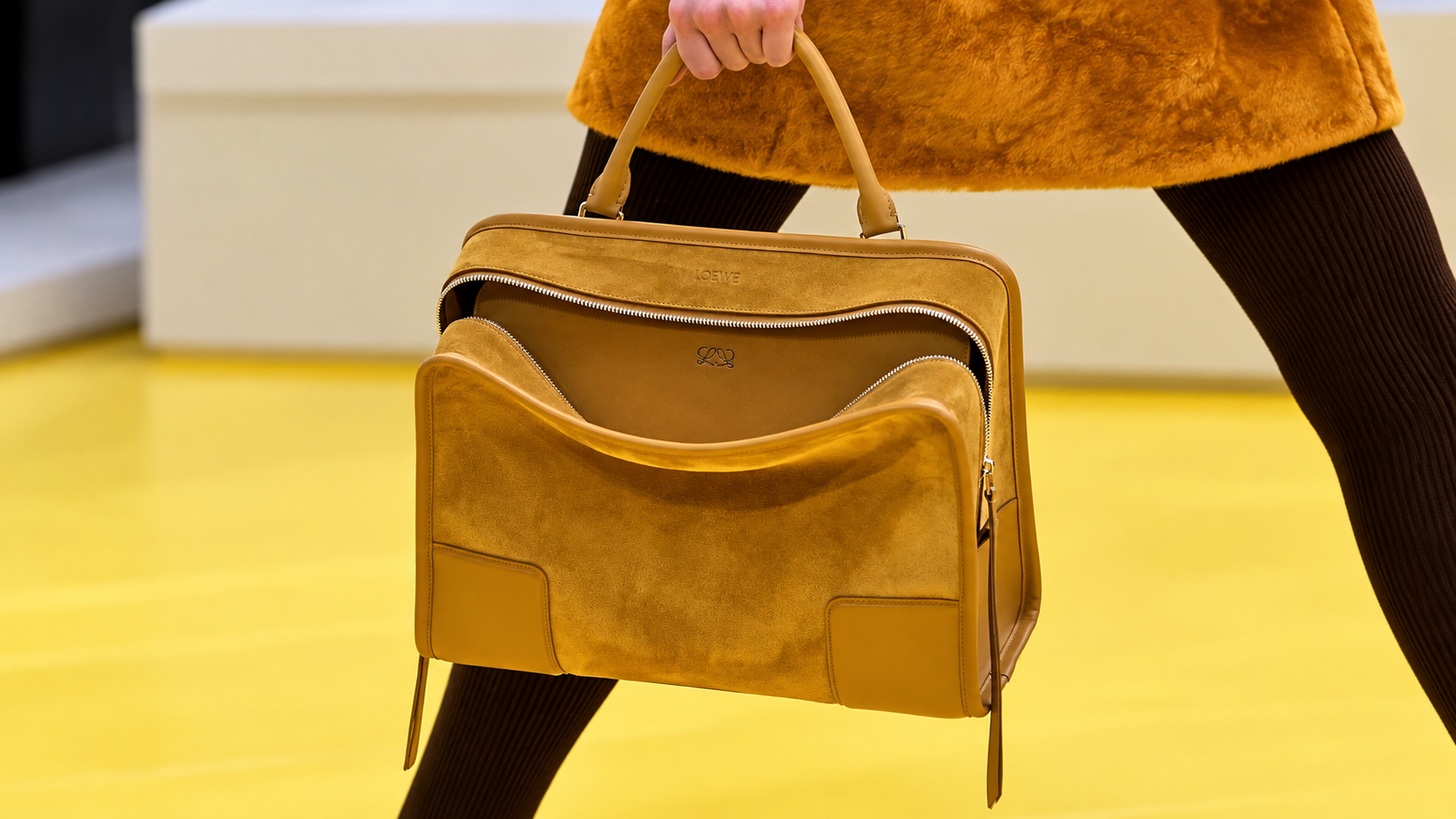 Suede bags