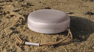 B&O A1 2nd Gen review, speaker on the beach