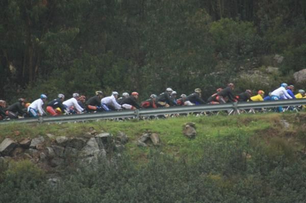 Riders face horrid conditions all day on the second stage.