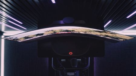 LG's bendable OLED TV
