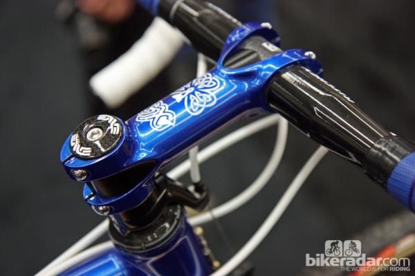 Shamrock Cycles dresses up the Crankbrothers stem with a custom paint job.