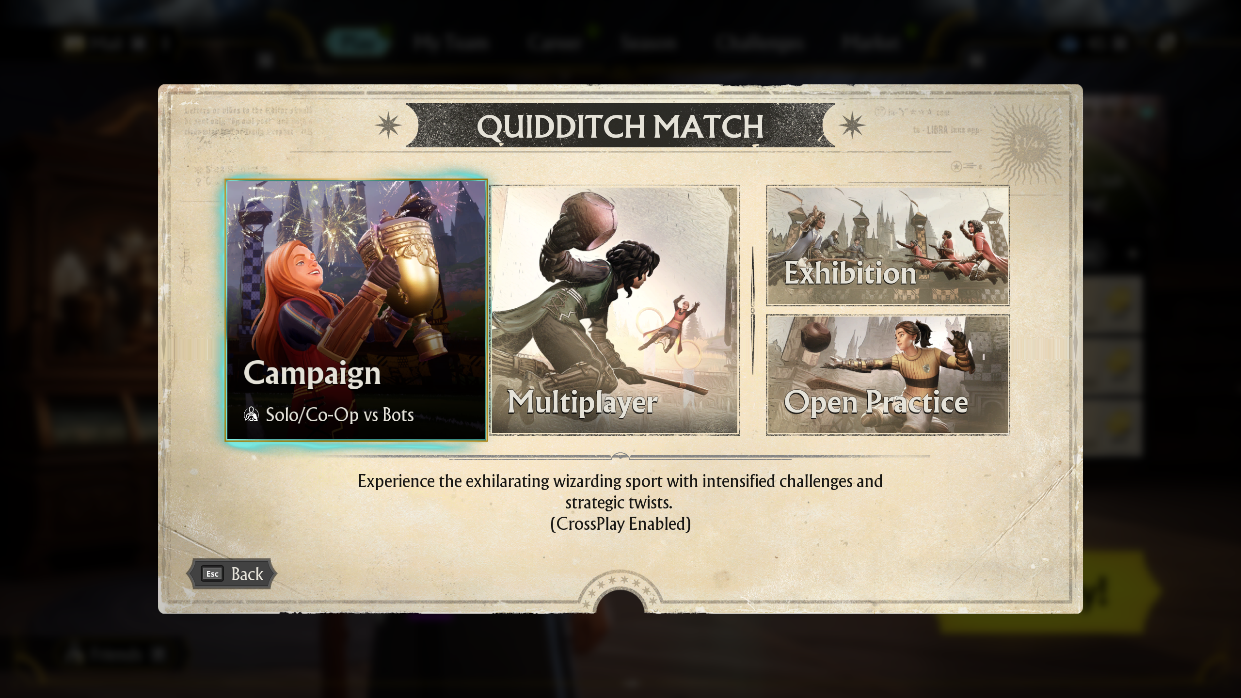 Harry Potter: Quidditch Champions, como muestra este vídeo, parece una prueba para su inclusión en Hogwarts Legacy 2