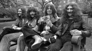 Black Sabbath, 1970: Bill Ward, Tony Iommi, Ozzy Osbourne, Geezer Butler
