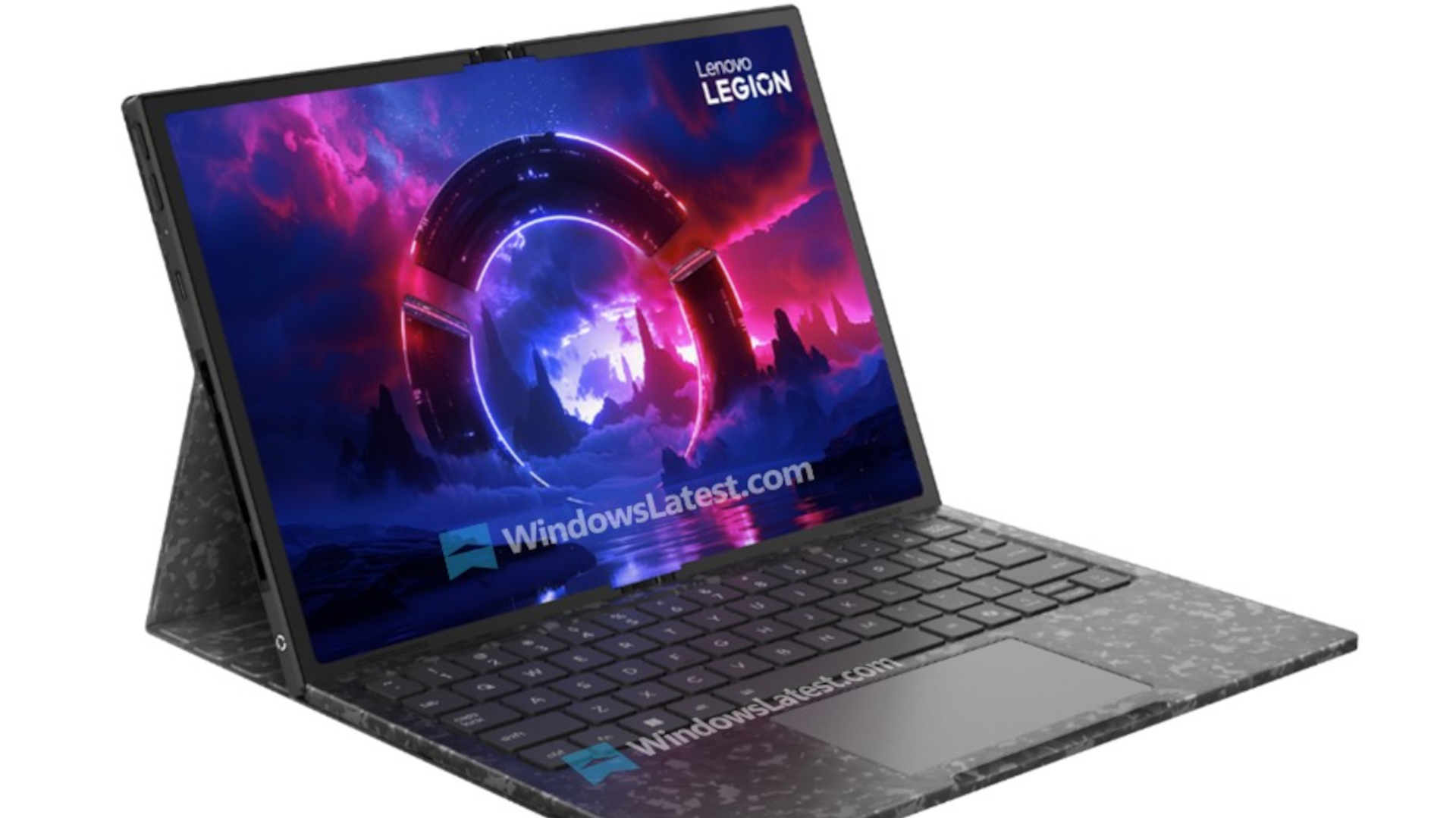 Lenovo Legion Go Fold concept laptop mode
