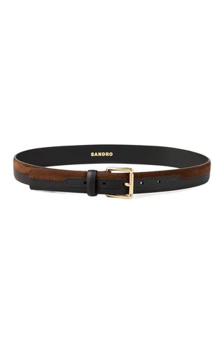 Two-Tone Leather Belt