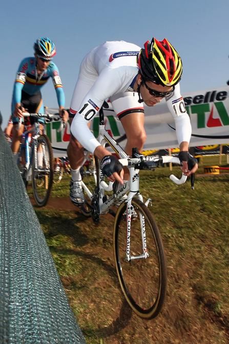 World Cup leader Wietse Bosmans (Belgium) in action in Rome