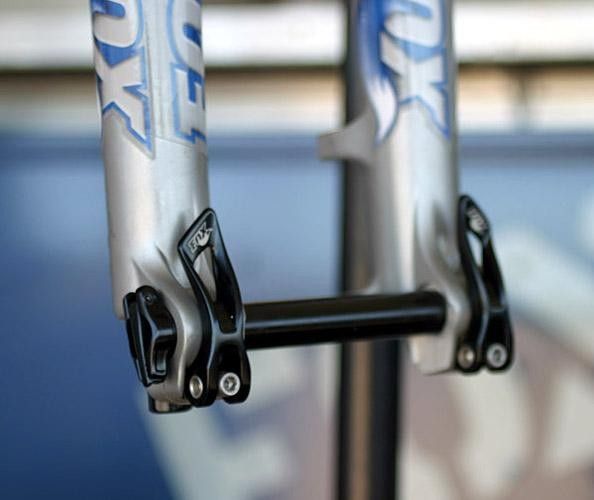 The new quick-release 20mm thru-axle system on the 36 bears striking resemblance to the old Rock Shox Tullio system, but then again, we liked that one, too&hellip;