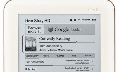 Google&amp;#039;s iriver Story HD e-reader