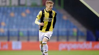 Martin Odegaard while on loan at Vitesse Arnhem
