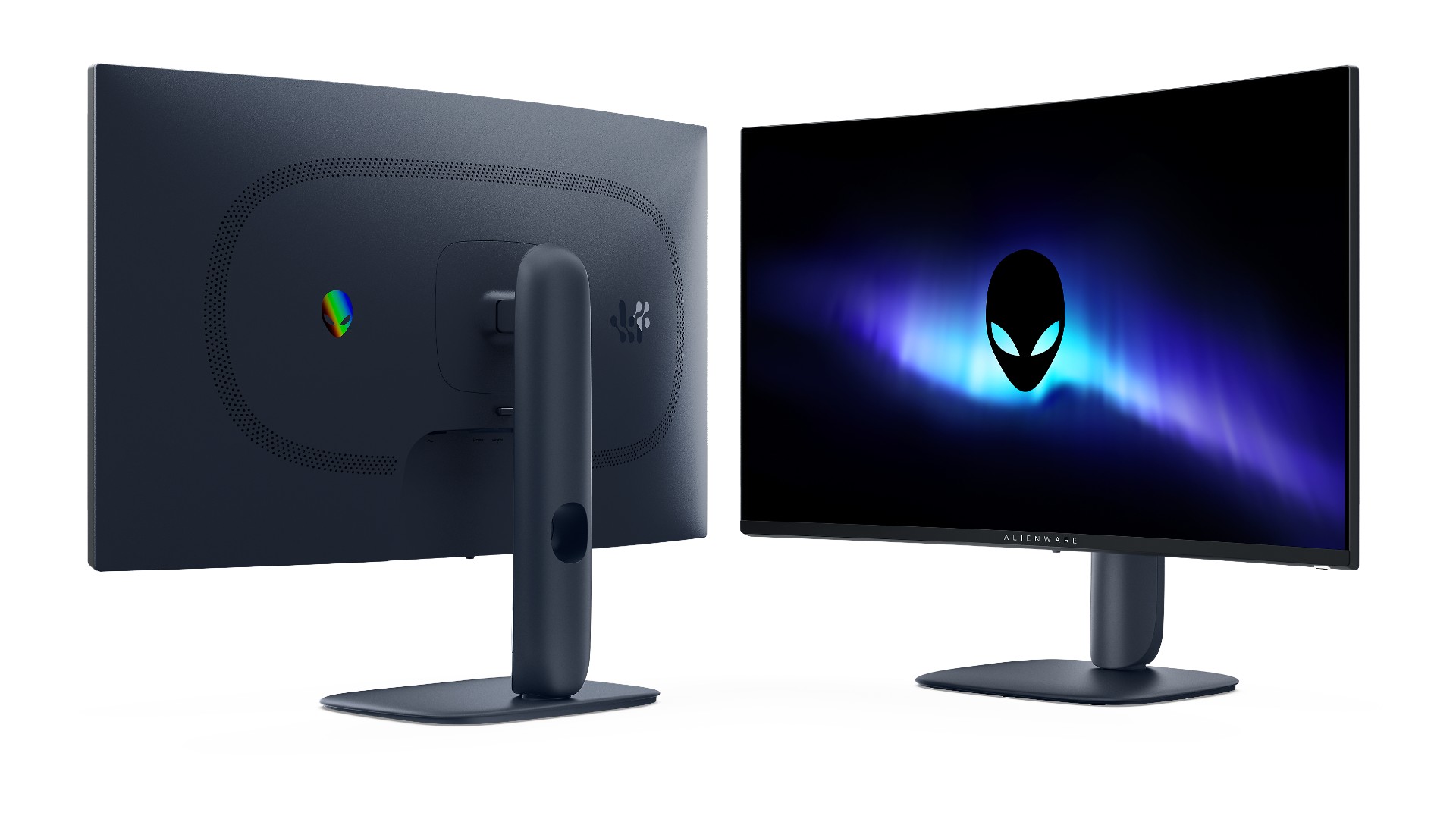 Image of an Alienware gaming monitor.