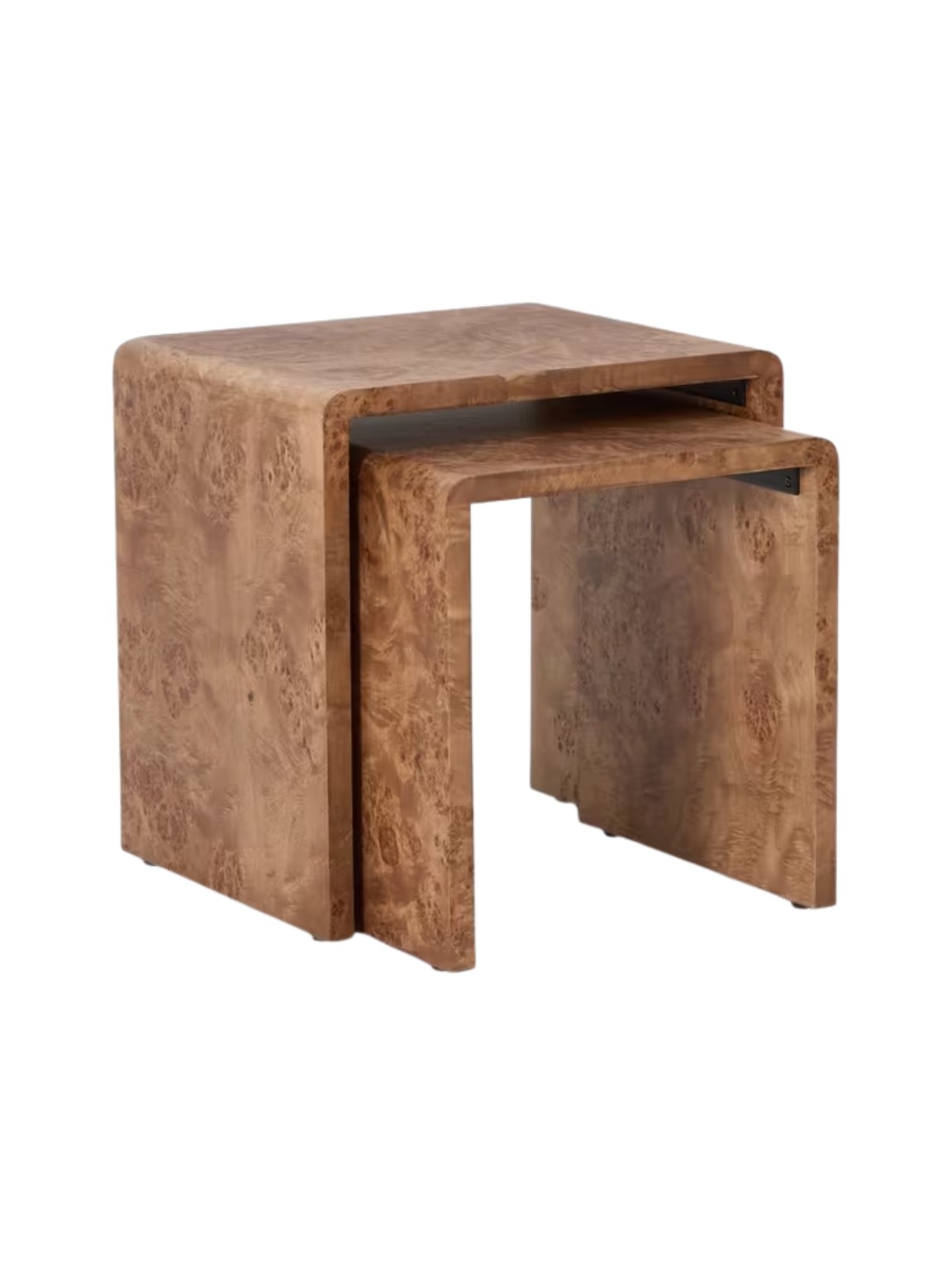 Burl Nest of 2 Tables