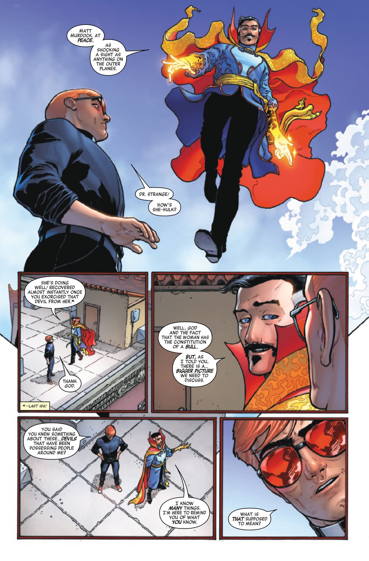 Pages from Daredevil #6