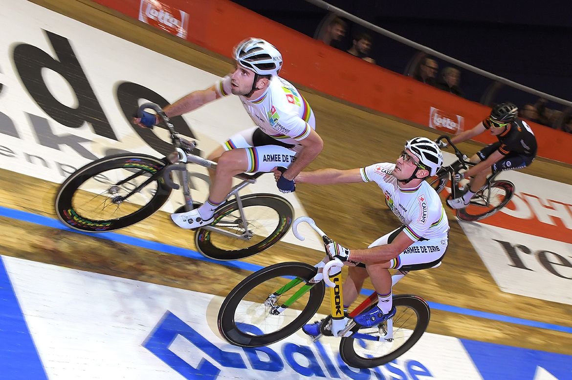 World champions Benjamin Thomas and Morgan Kneisky