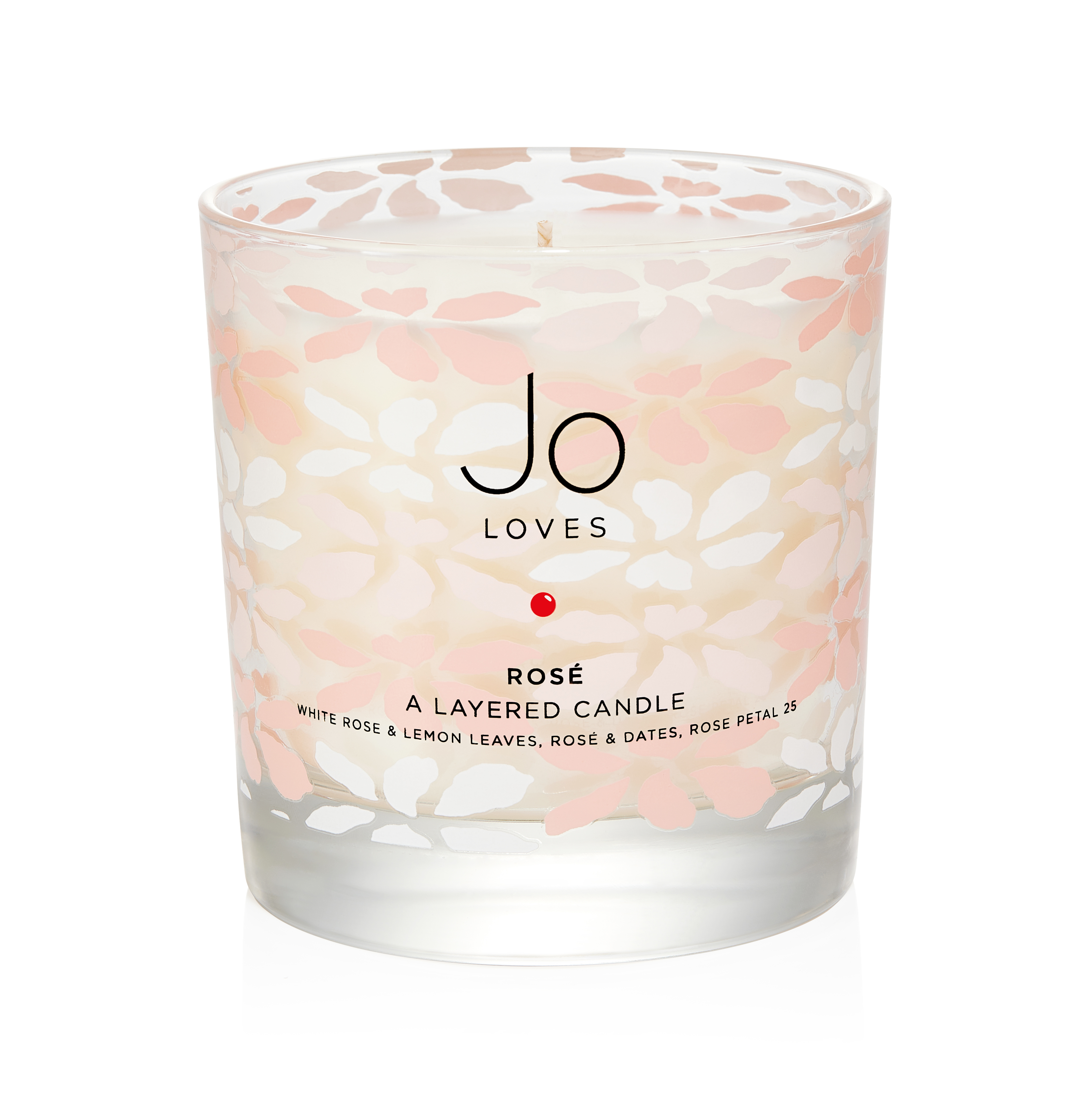 Jo Loves Ros&eacute; a Layered Candle