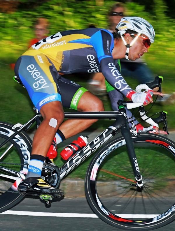 &hellip;followed closely by Andres Faustino Alzate (Team Exergy).