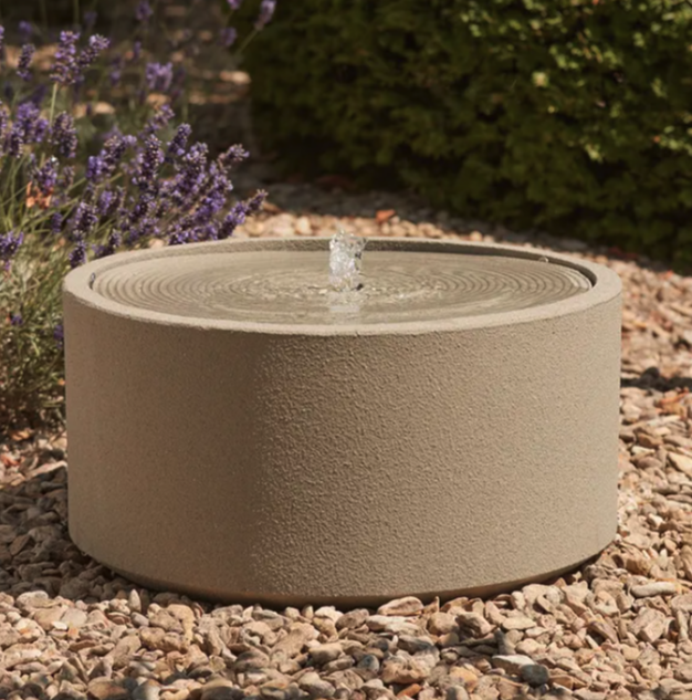 Cox and Cox, Textured round water fountain
