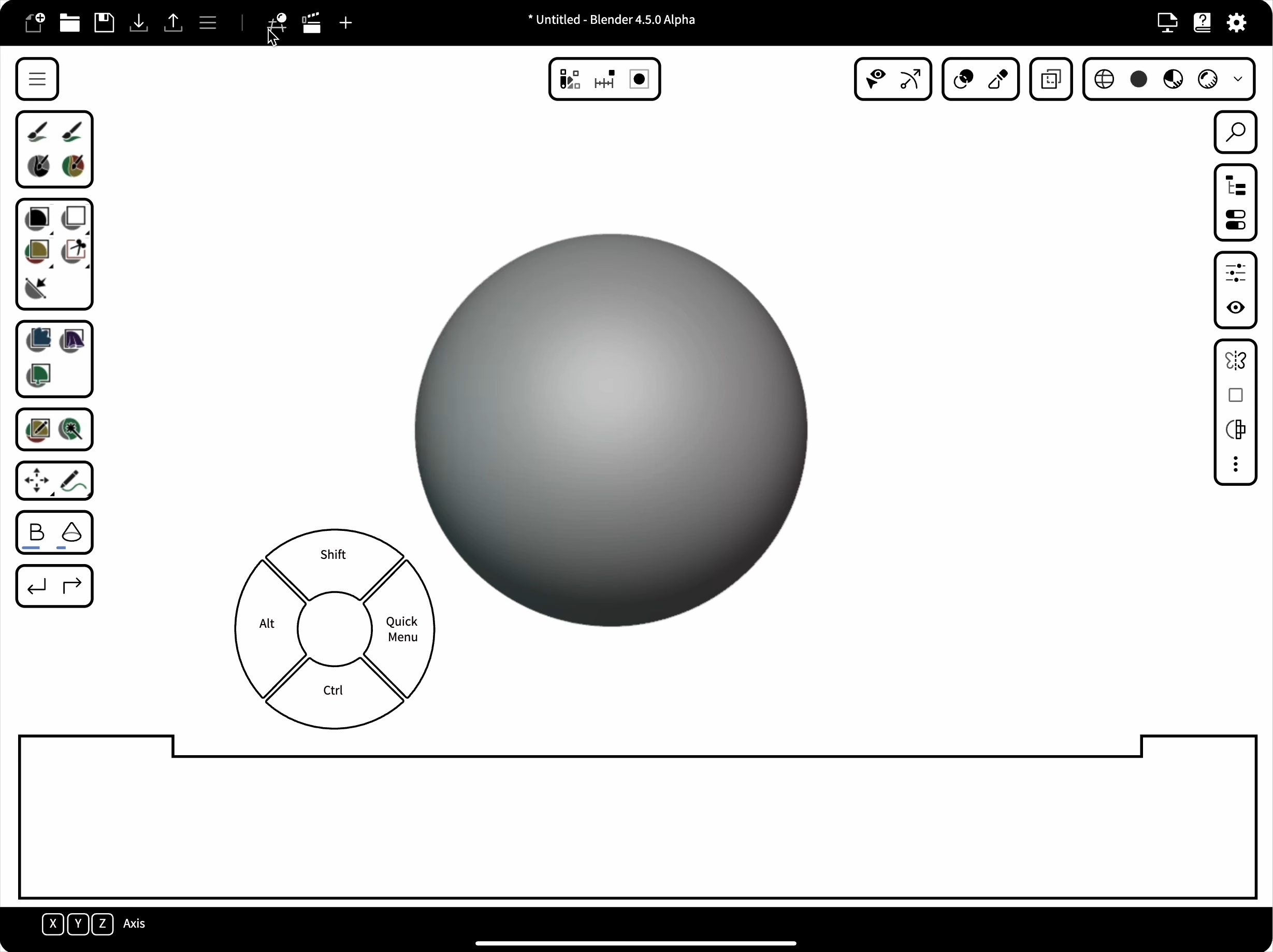 Blender for iPad