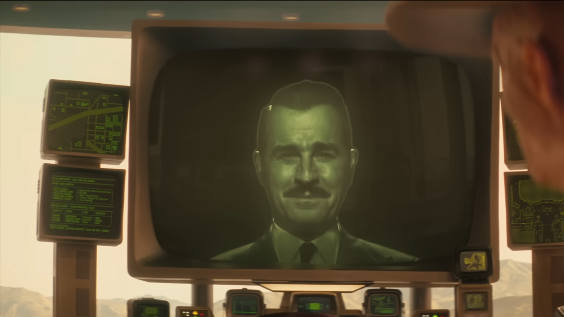 Screenshot from the trailer for Fallout season 2