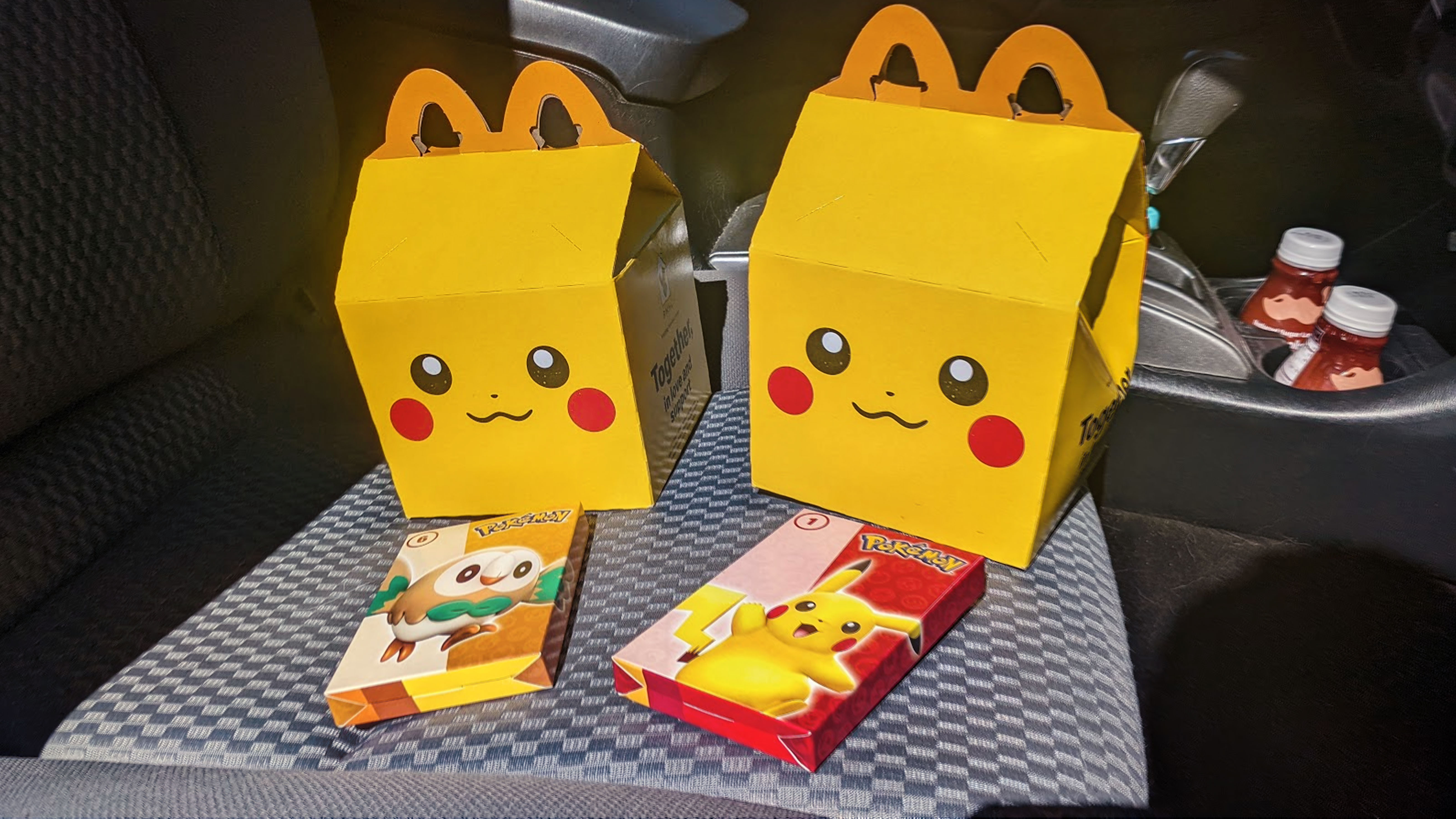 Hazy image of McDonalds Happy Meals