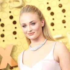 los angeles, ca september 22 sophie turner attends the 71st emmy awards at microsoft theater on september 22, 2019 in los angeles, california photo by dan macmedanwireimage