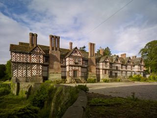 Pitchford Hall, Shropshire. Main facade of the house Photograph: Paul Highnam/Country Life Picture Library