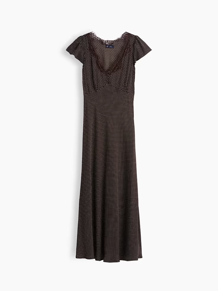 Gap, Lace V-Neck Maxi Dress
