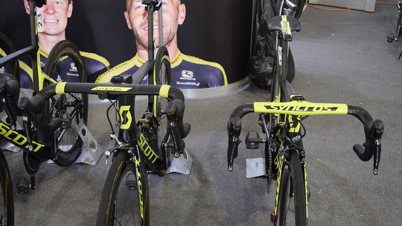 Several companies are giving more prominence to their in house finishing kit, such as Scott and Syncros