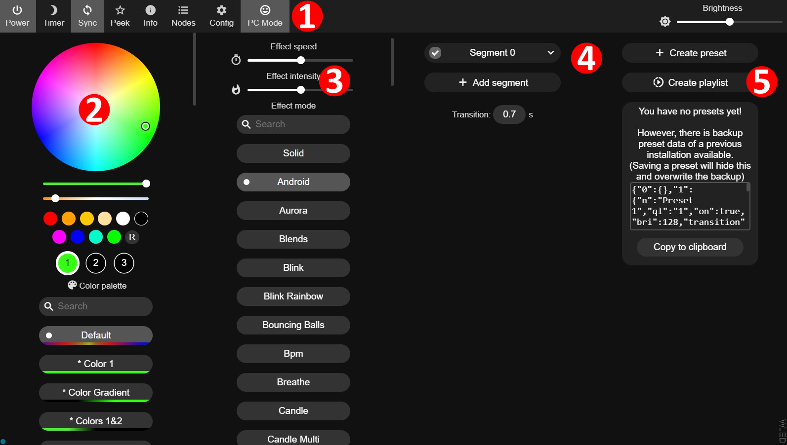 Control NeoPixels With WLED