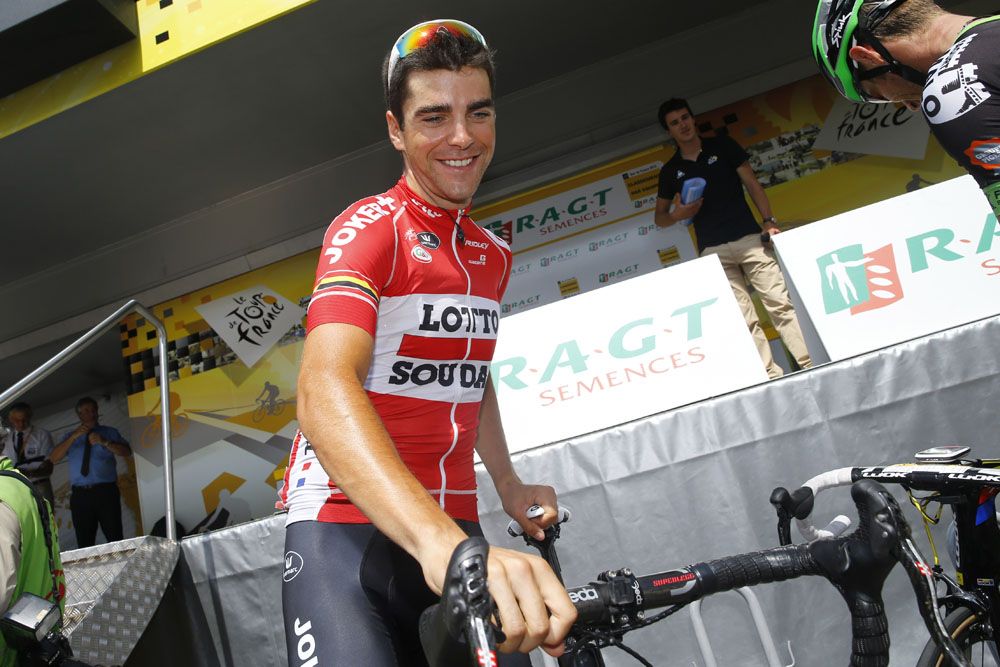 Tony Gallopin is the top French rider in the GC