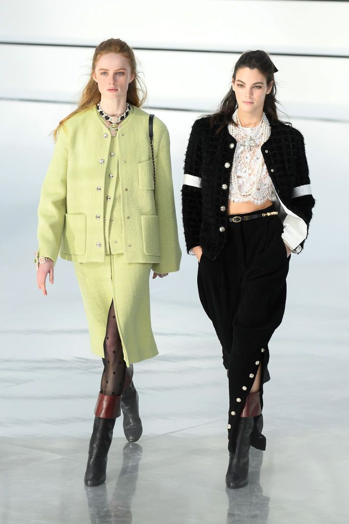 chanel runway paris fashion week womenswear fallwinter 20202021