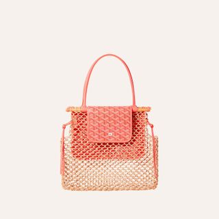 goyard aligre bag in coral