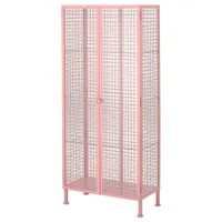 IKEA PS 2026 Glass-door cabinet, light pink IKEA PS 2026 Glass-door cabinet, light pink