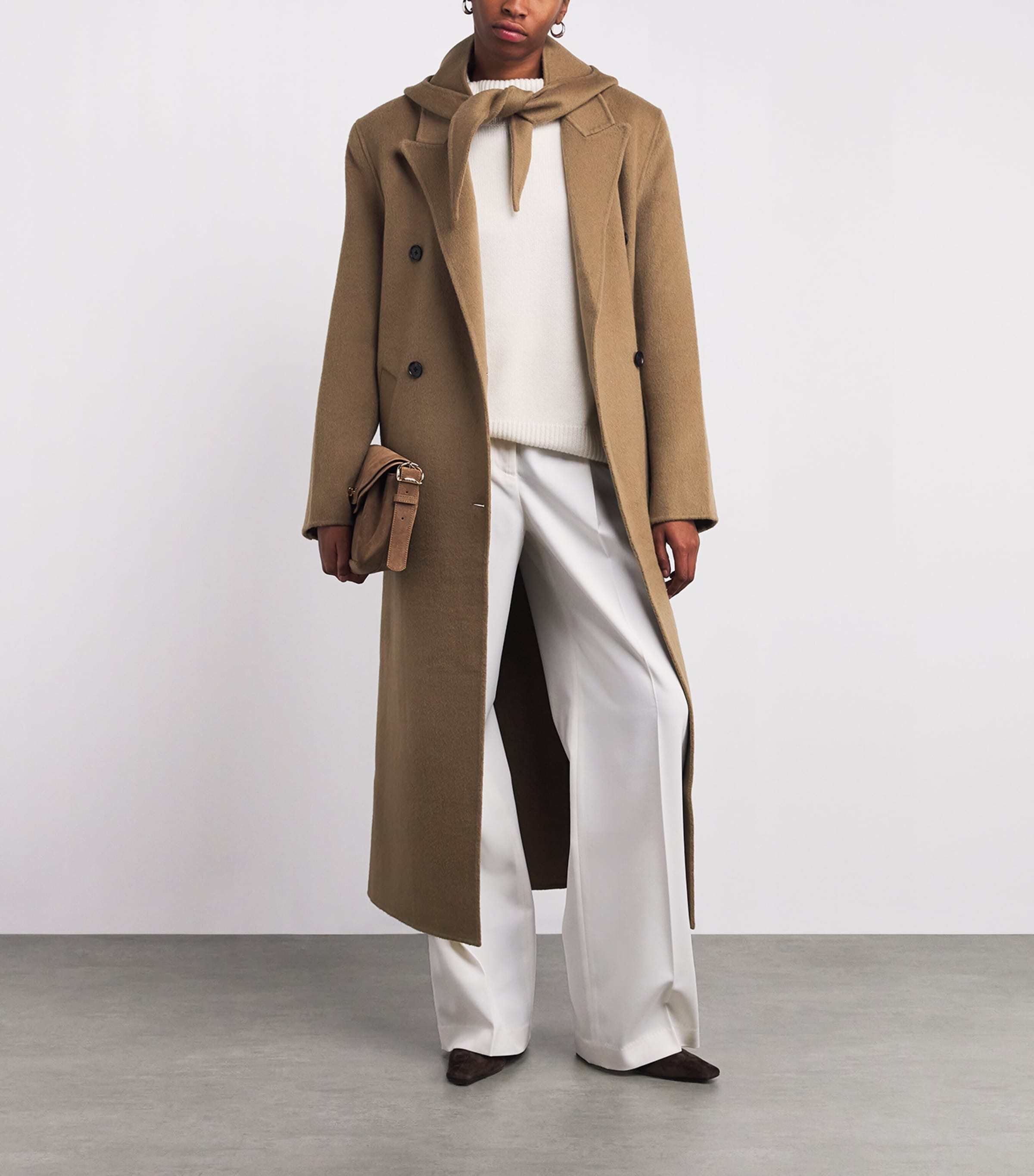 Almada Label Wool Double-Breasted Deja Coat
