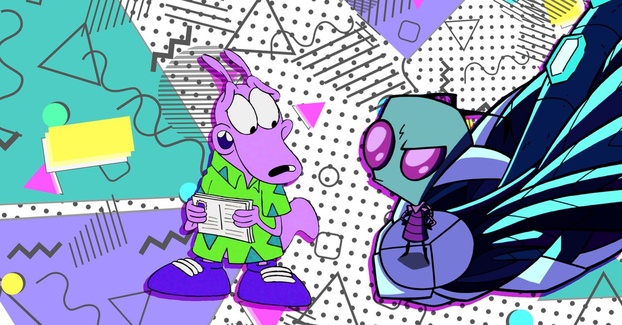 Rockos Modern Life and Invader Zim.