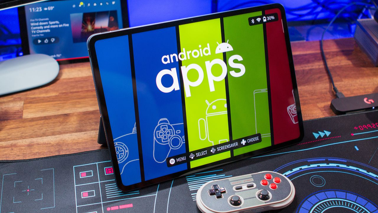 ES-DE for Android on the OnePlus Pad 3