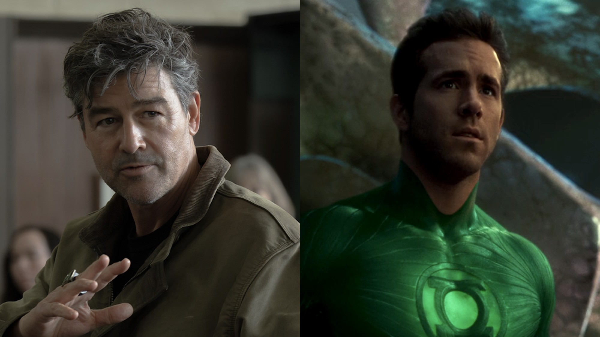 Kyle Chandler stars in Lanterns, while Ryan Reynolds stars in Green Lantern.