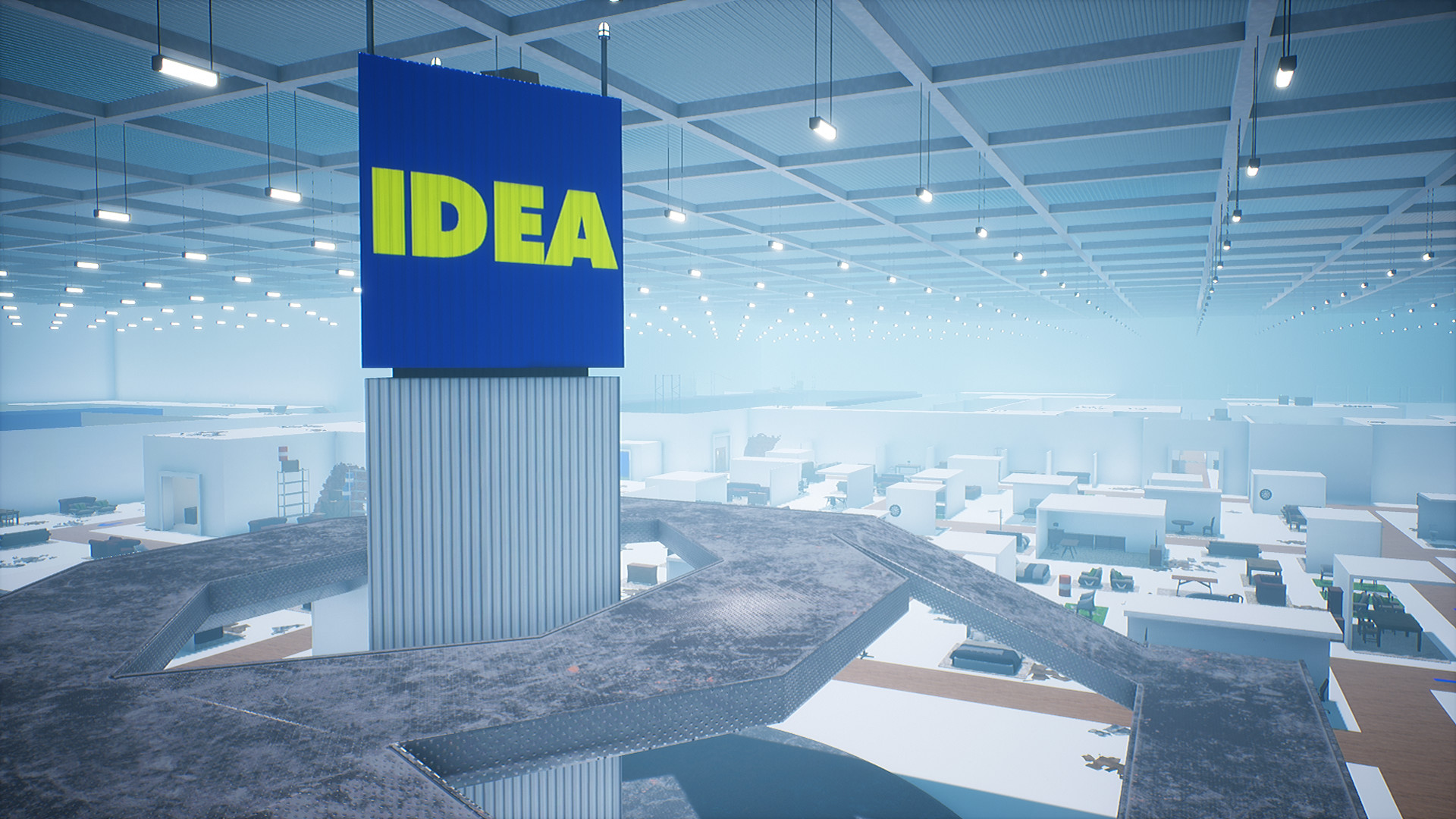 Wait, there are two different games about causing large-scale mayhem in a pretend Ikea?