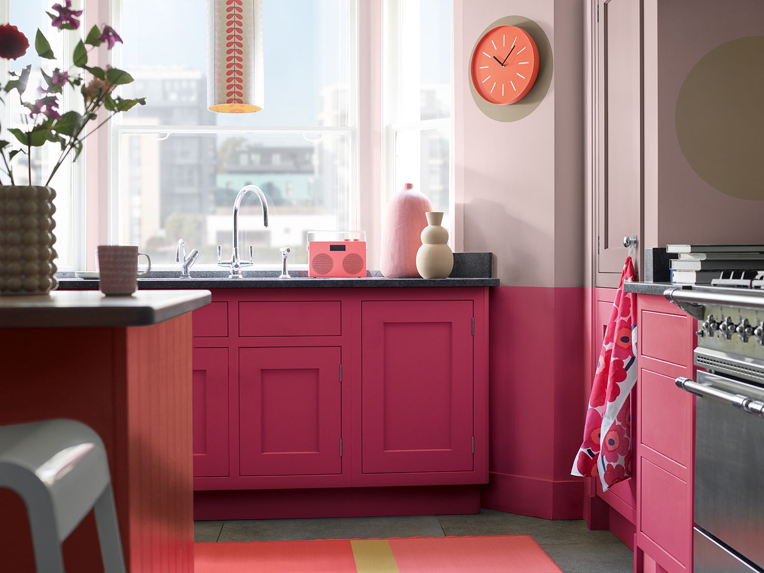 Dulux pink kitchen best paints for kitchen cabinets