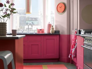 Dulux pink kitchen best paints for kitchen cabinets