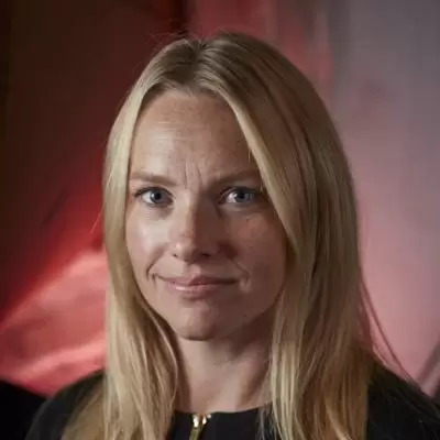 Profile photograph of Melissa Thorpe, head of Spaceport Cornwall. 