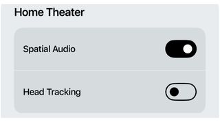 Sonos Ace Spatial Audio setting in the Sonos app