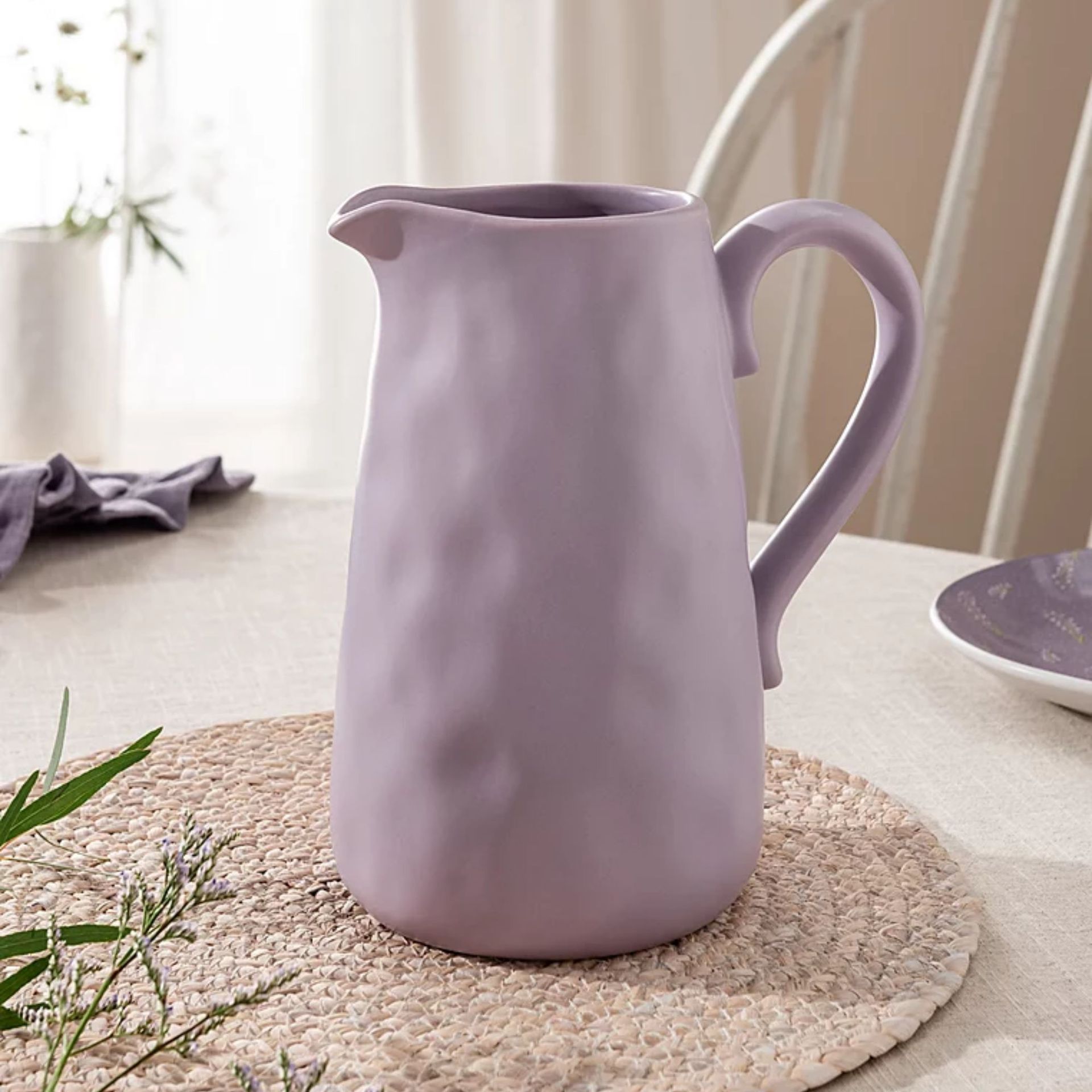 Stacey Solomon Lilac Ceramic Jug