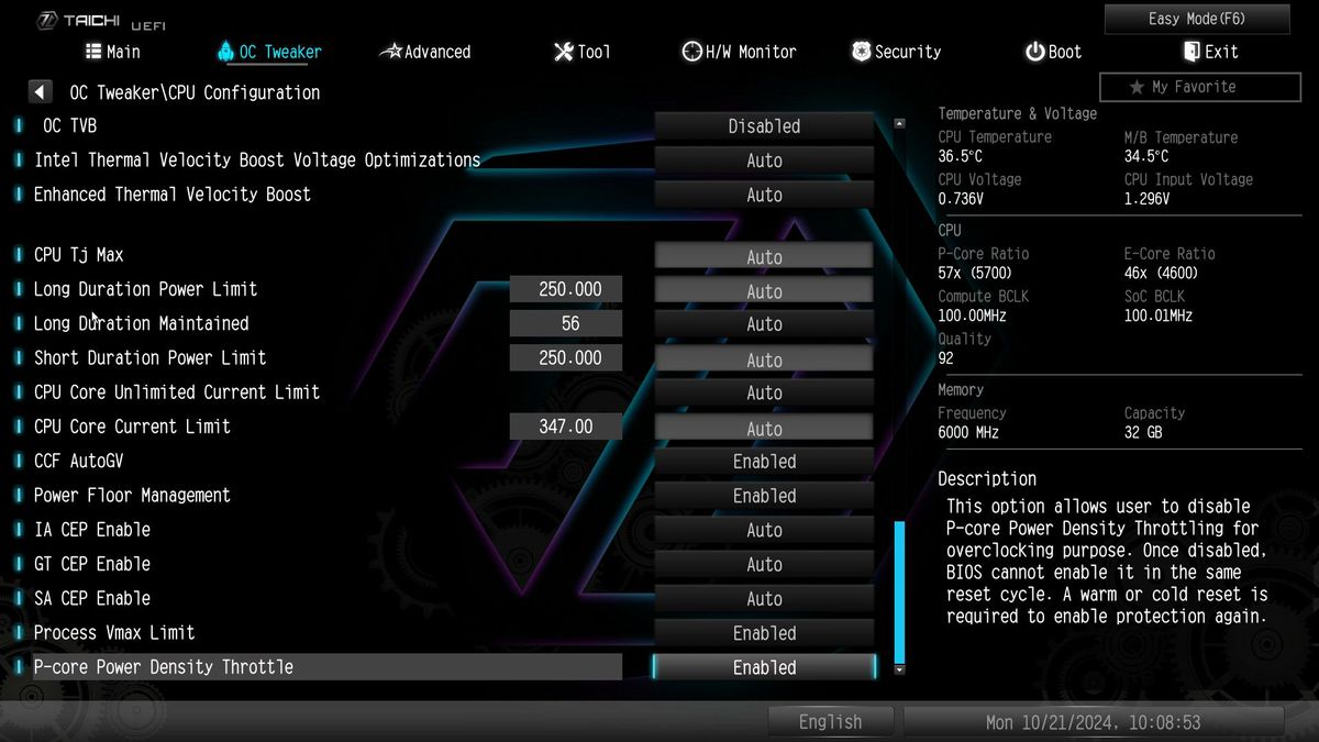 ASRock Z890 Taichi Lite