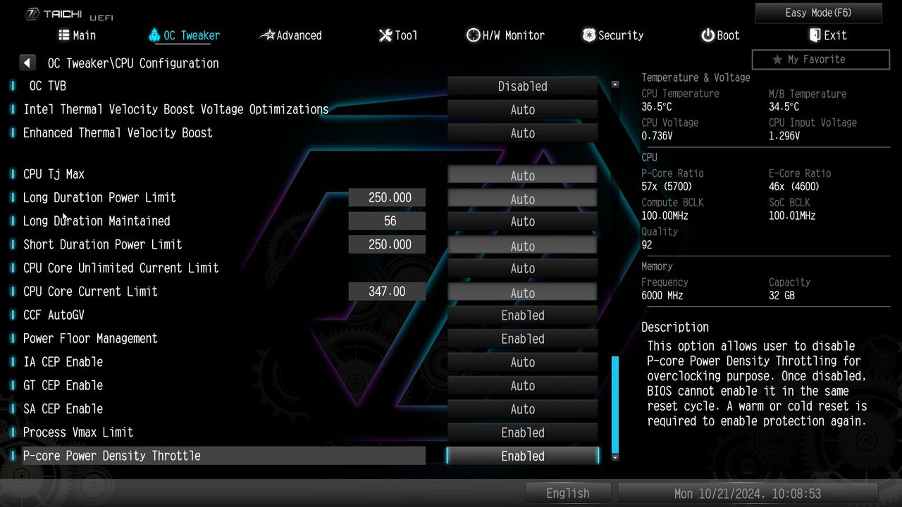 ASRock Z890 Taichi Lite