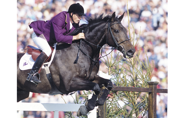 John Whitaker and Welham winning the 2000 Hickstead Derby